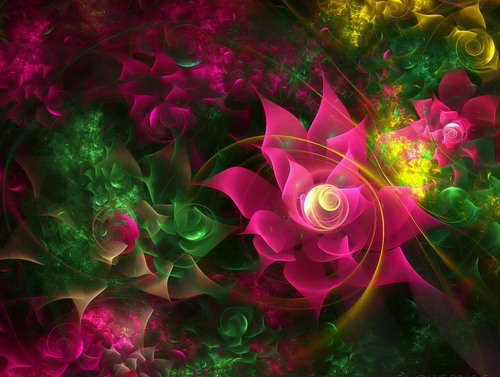 3D Цветы (15 фото)