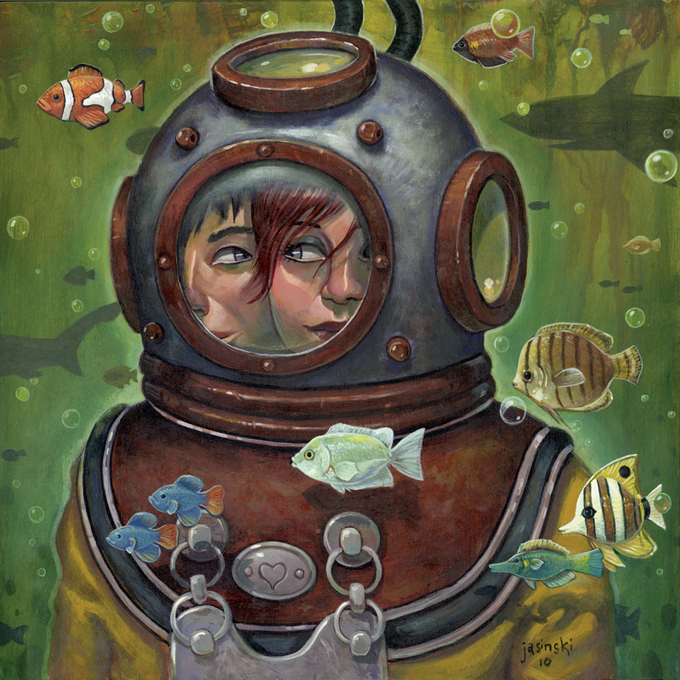 Художник Aaron Jasinski (16 фото)