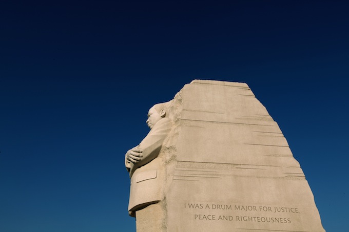 Открытие мемориала и скульптуры Мартина Лютера Кинга (7 фото)