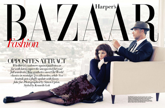 Синди Кроуфорд в Harper&#39;s Bazaar Singapore (8 фото)