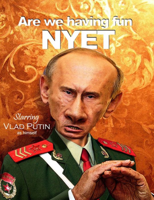 Фотожаба на Владимира Путина (21 фото)