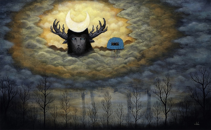 Лесные духи иллюстратора Andy Kehoe (45 фото)