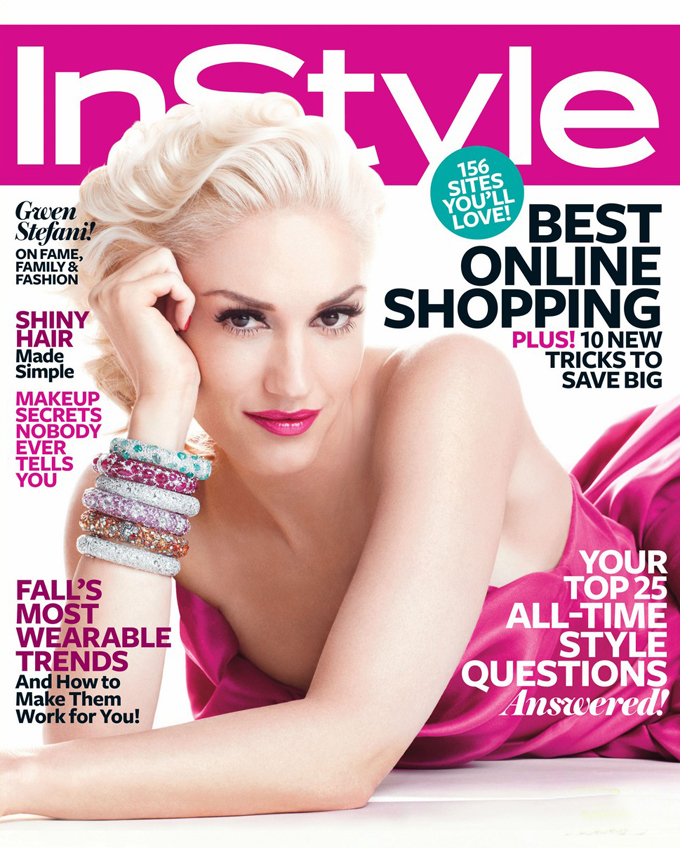 Gwen Stefani в InStyle (9 фото)