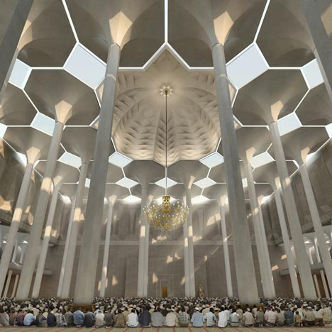 Началось строительство Мечети Алжира (6 фото)