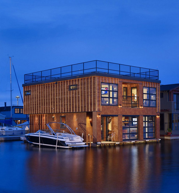 Плавучий дом от Designs Northwest Architects (10 фото)