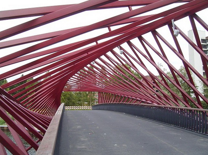 Twist Bridge в Нидерландах (7 фото)
