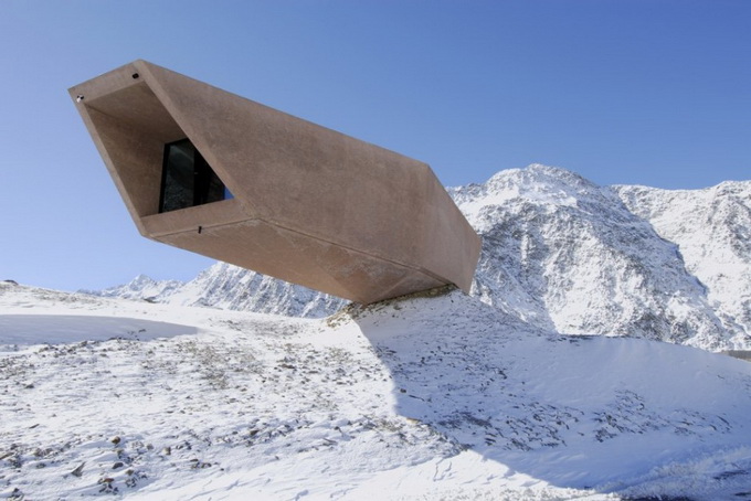 Павильон Pass Museum в Альпах (15 фото)