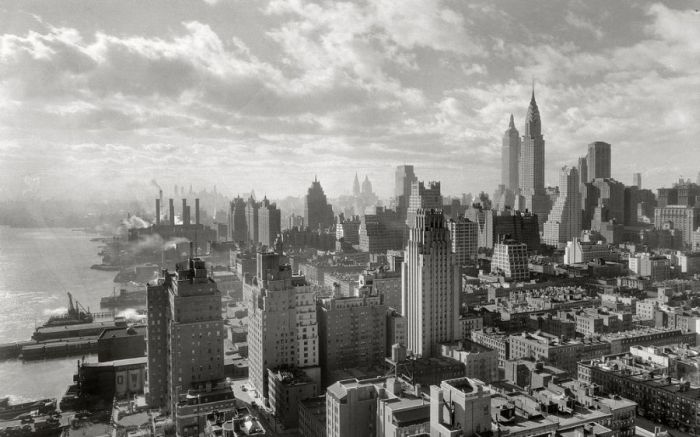 Как строился Нью-Йорк (34 фото)