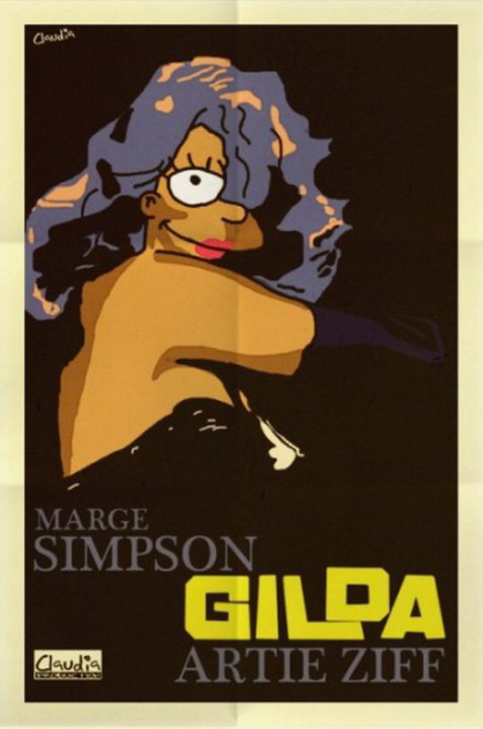 Симпсоны на киноафишах (10 фото)