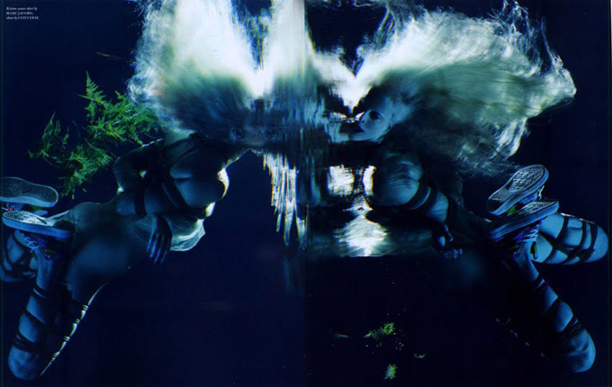 Супермодели под водой (29 фото)