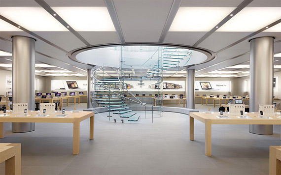 Магазин Apple в Шанхае (7 фото)