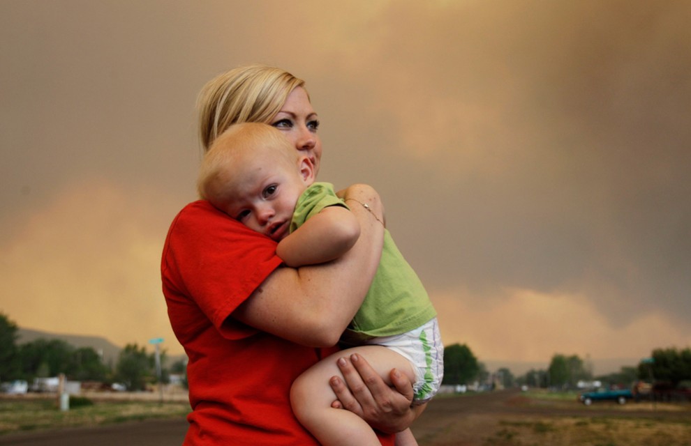 Лесные пожары в Аризоне (25 фото)
