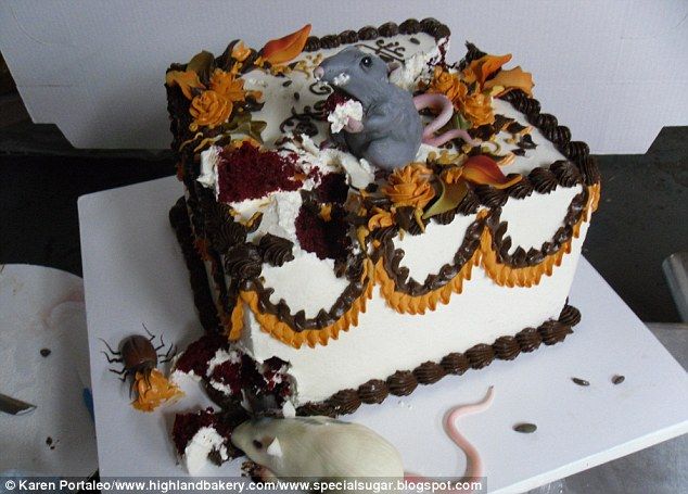 Впечатляющие тортики (19 фото)