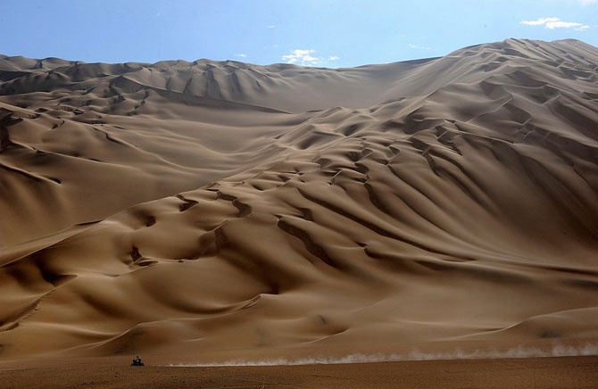 Гонки в пустыне - ралли Дакар 2012