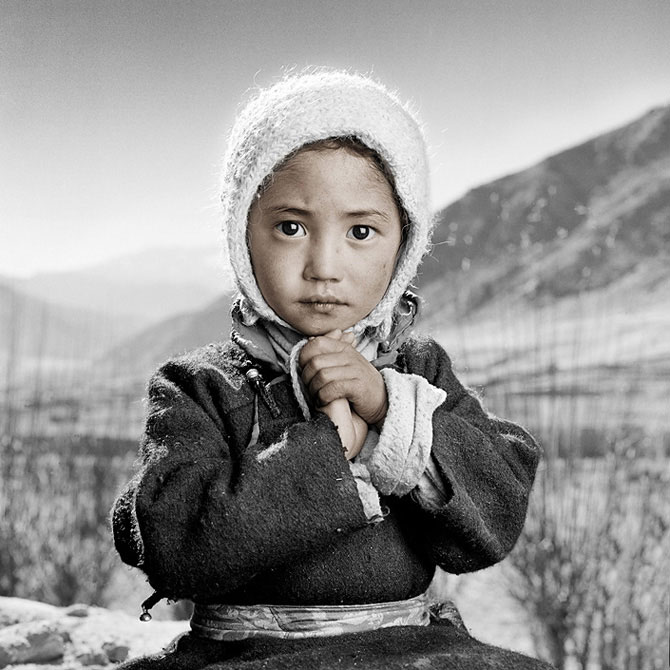 Жители Тибета