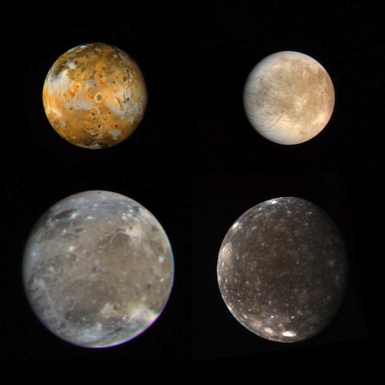 Галилеевские спутники Юпитера