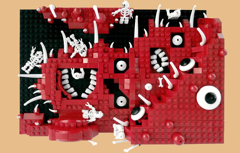 Девять кругов Дантова ада из конструктора Lego (11 фото)