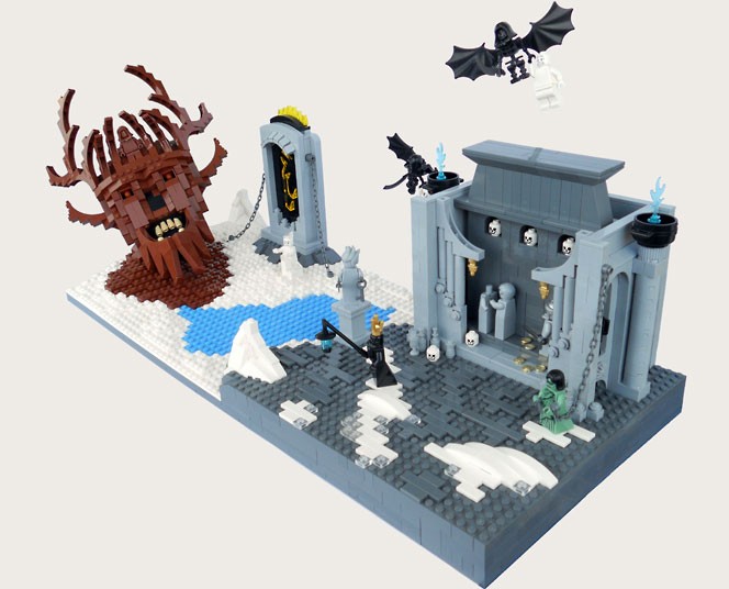 Девять кругов Дантова ада из конструктора Lego (11 фото)