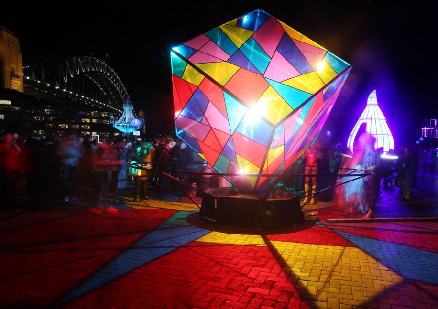 Фестиваль света в Сиднее (34 фото)