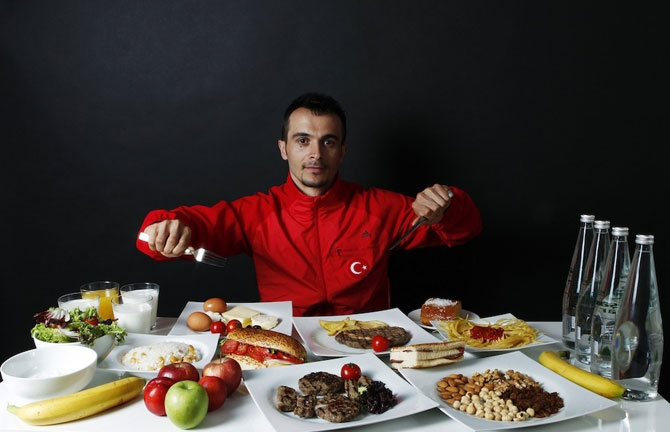 Вкусные диеты турецких олимпийцев