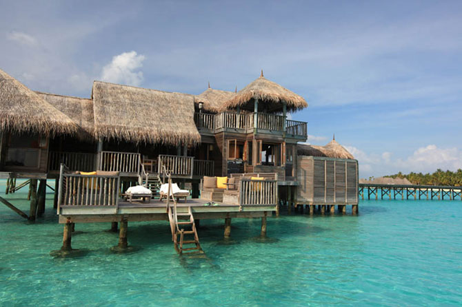Незабываемые домики отеля Soneva Gili на Мальдивах