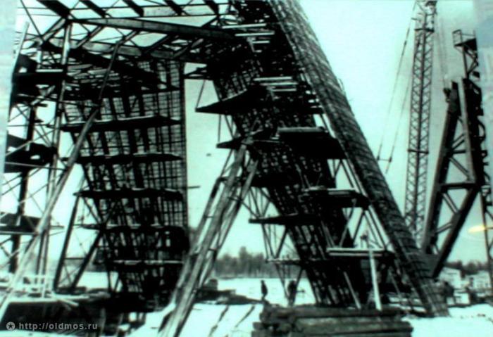 Как строили Останкинскую башню (17 фото+текст)