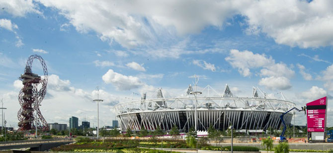 Олимпийская деревня лондонских игр: Взгляд изнутри