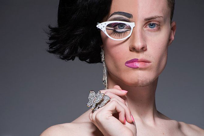 Преображения трансвеститов в фотопроекте Лиланда Бобба