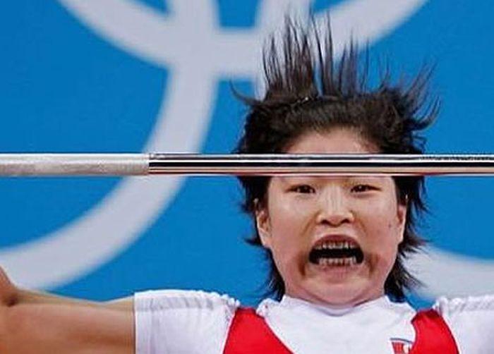 Смешные лица лондонской олимпиады (50 фото)