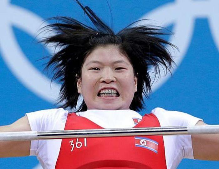 Смешные лица лондонской олимпиады (50 фото)