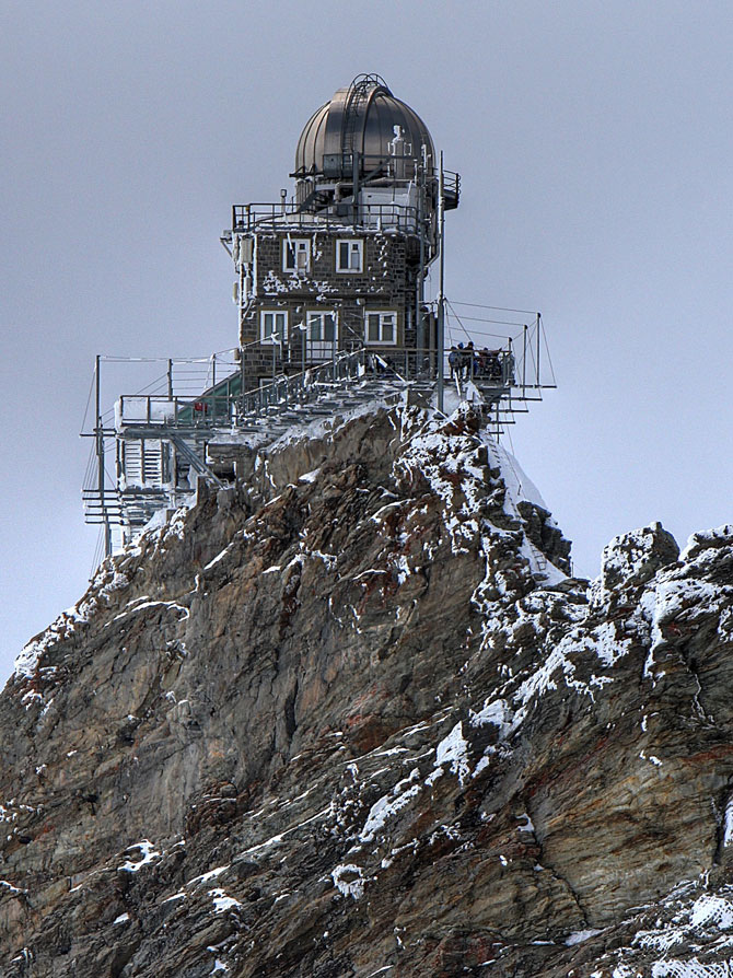 Уникальная обсерватория «Sphynx» в Швейцарских Альпах