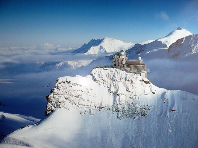 Уникальная обсерватория «Sphynx» в Швейцарских Альпах