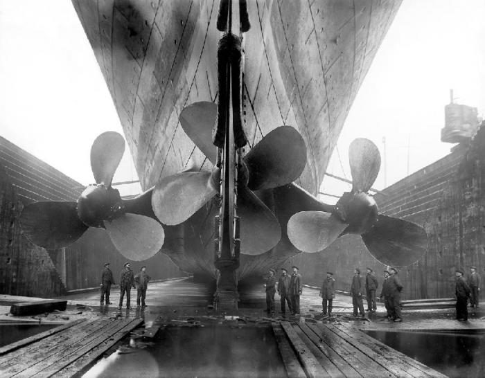Как строился Титаник (38 фото)