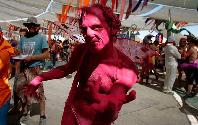 Фестиваль «Горящий человек 2012» в Неваде