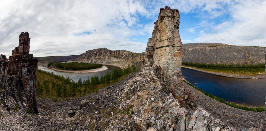 Самое красивое место Анабарского плато (15 фото)