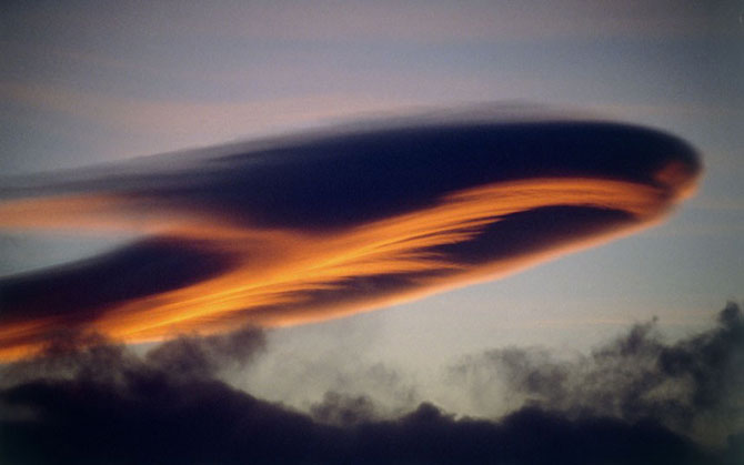 Коллекция фотографий облаков необычной формы
