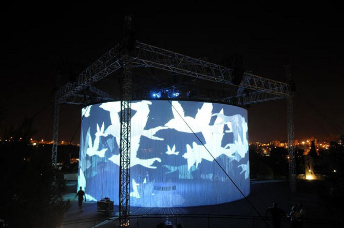 Кино на 720° - открытый кинотеатр в Иерусалиме
