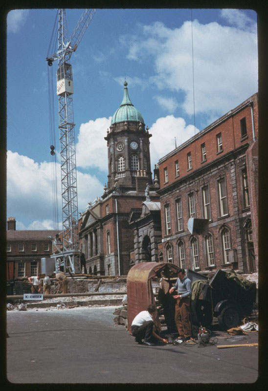 Дублин на цветных снимках 1961 года