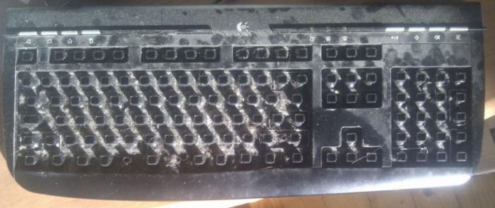 Как почистить клавиатуру (7 фото)
