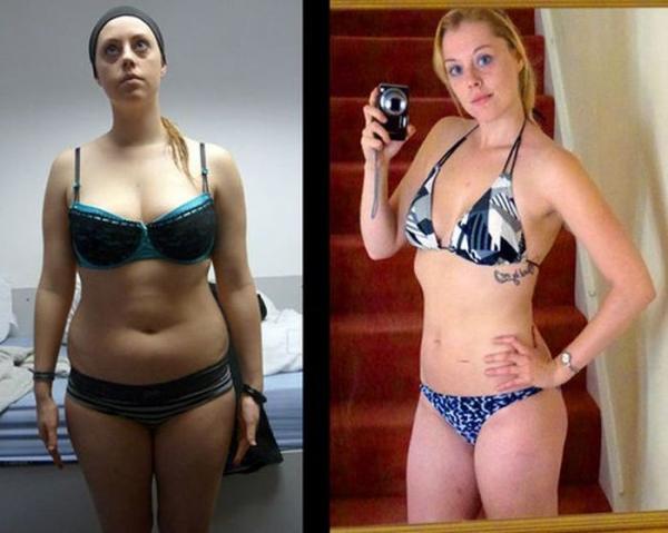 До и после диеты и спорта (48 фото)