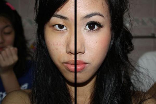 Как макияж меняет людей (21 фото)