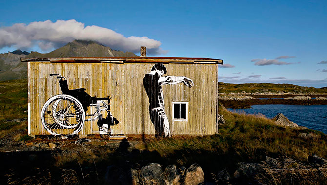 Суровый норвежский стрит-арт Dolk