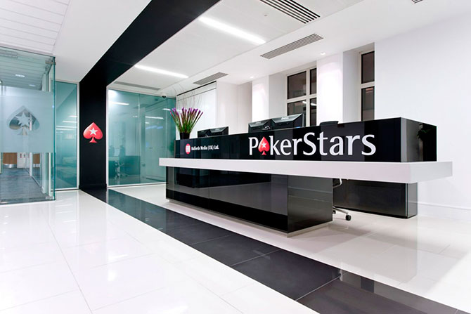 Офис PokerStars в Лондоне