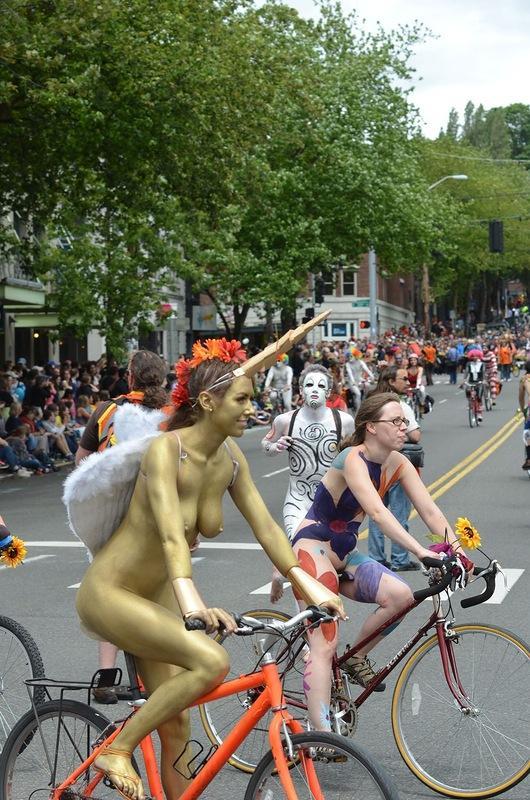 Обнаженный парад в Сиэтле (31 фото)