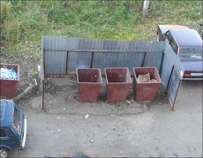 Месть мусорщиков (2 фото)