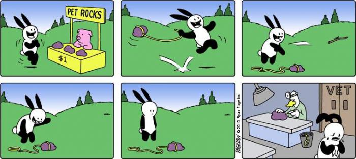 Комиксы про Кролика Банни