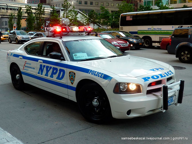 Автомобили нью-йоркской полиции