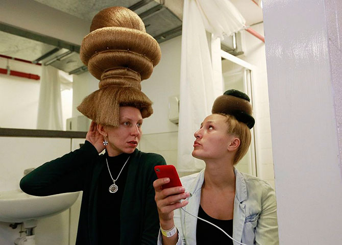Лучшие прически Alternative Hair Show 2012