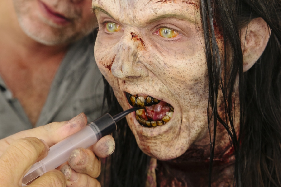 Как создают грим зомби в «Ходячих мертвецах» (10 фото)