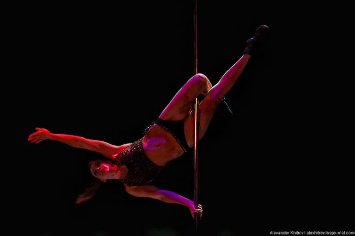 Отчет с состязания по стрип-пластике и Pole Dance (57 фото)